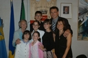 Mauro Ferrari e famiglia